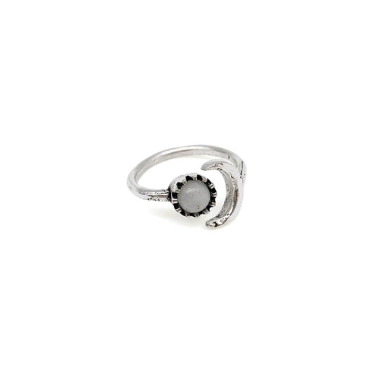 Tanvi Moonstone Ring