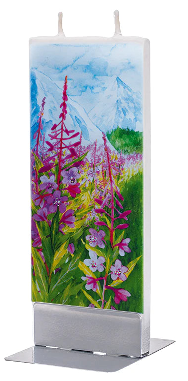 Fireweed in Mountains Handmade Gifting Candle