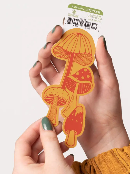 Soul Flower Hippie Stickers