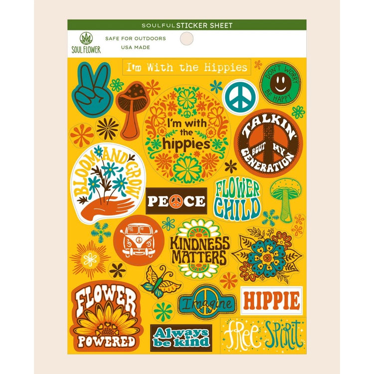 Soul Flower Sticker Sheet