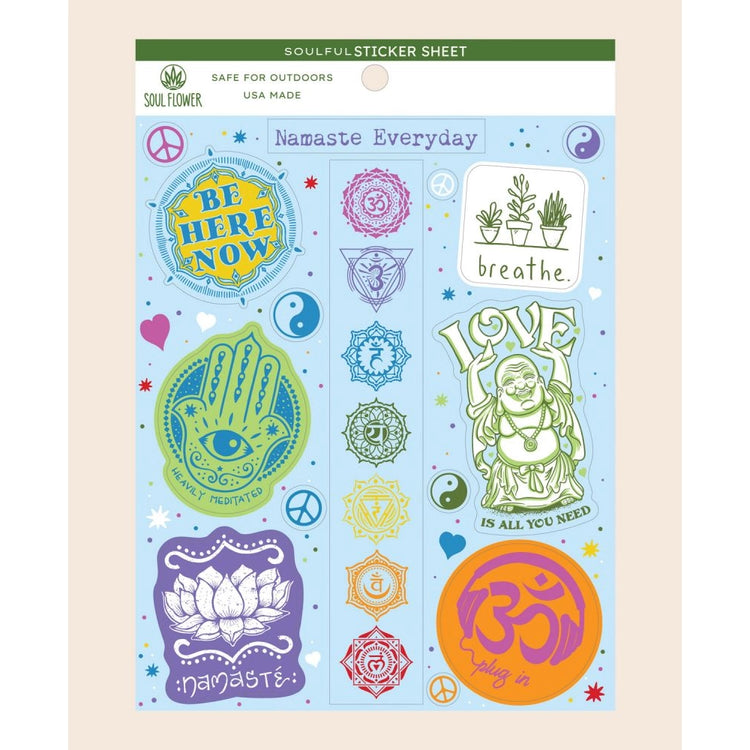 Soul Flower Sticker Sheet