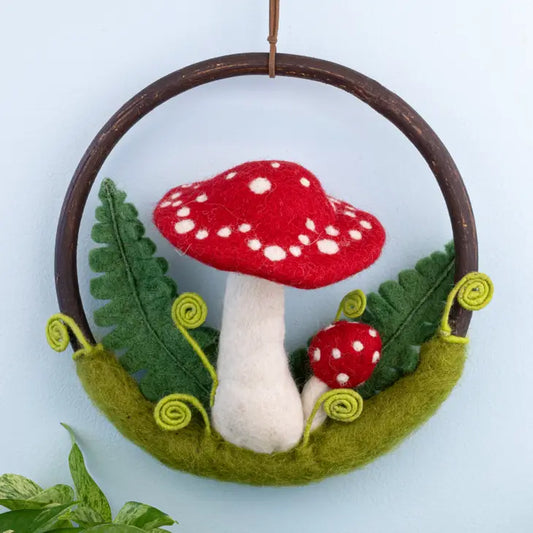 Red Toadstool Forest Ring