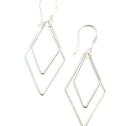Rhombus Dangle Earring