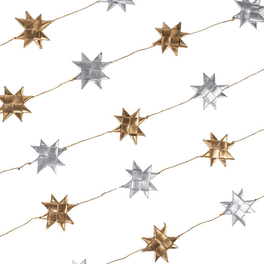 Sparkle Palm Star Garland