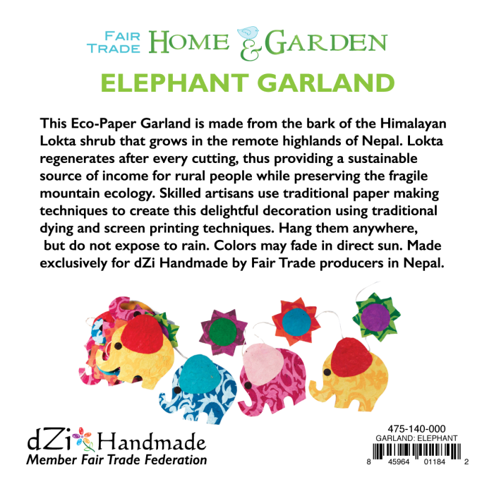 Nature Garland Elephant