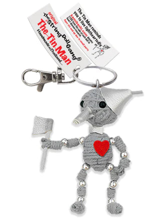The Tin Man String Doll Keychain