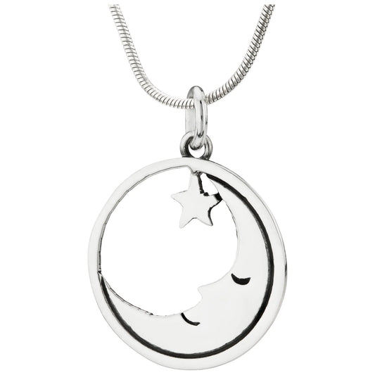 Wish Upon a Star Sterling Silver Necklace